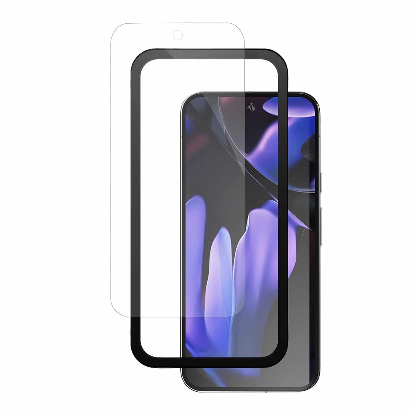 Blu Element Tempered Glass Screen Protector with Installation Kit Made for Google for Google 9 Pro XL