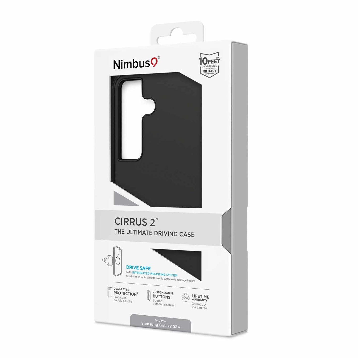Nimbus9 Cirrus 2 Case Black for Samsung Galaxy S24