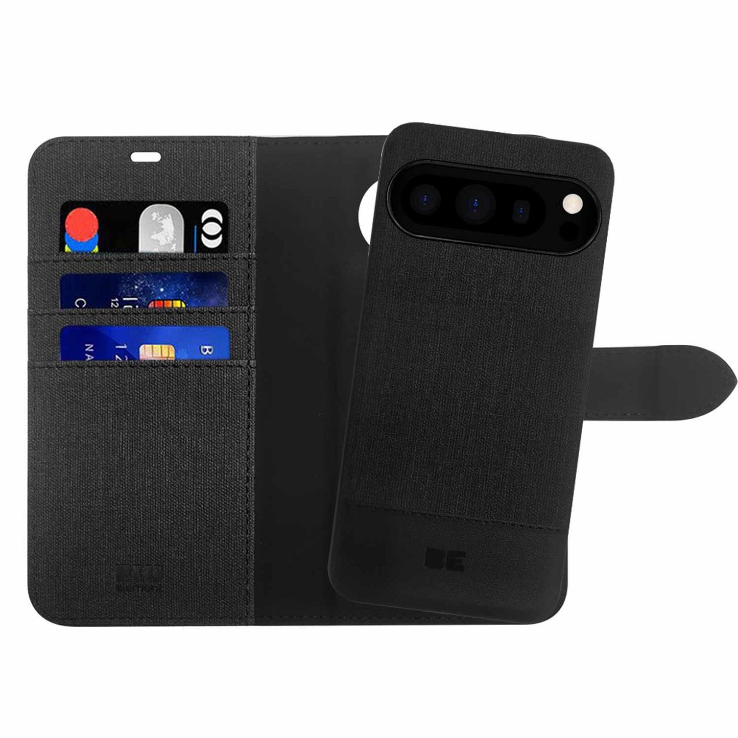 Blu Element Folio 2 in 1 Case Black for Google Pixel 9/9 Pro