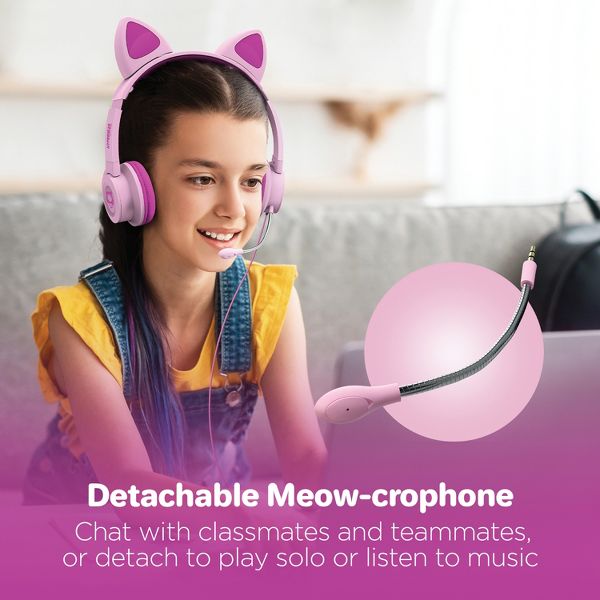 HyperGear® Kombat Kitty Gaming Headset for Kids - GekkoTech