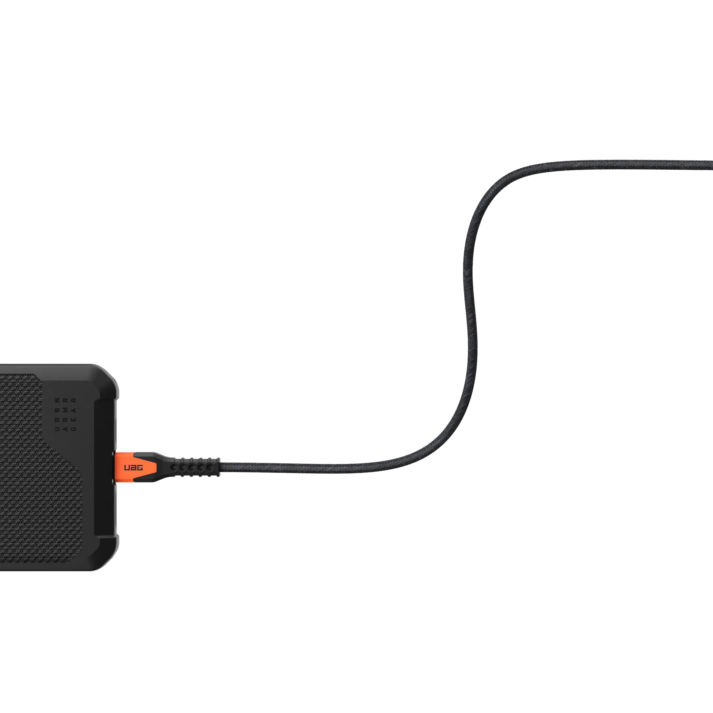 Rugged Kevlar Core USB-C to USB-C Charge/Sync Cable 5ft Black/Orange - GekkoTech