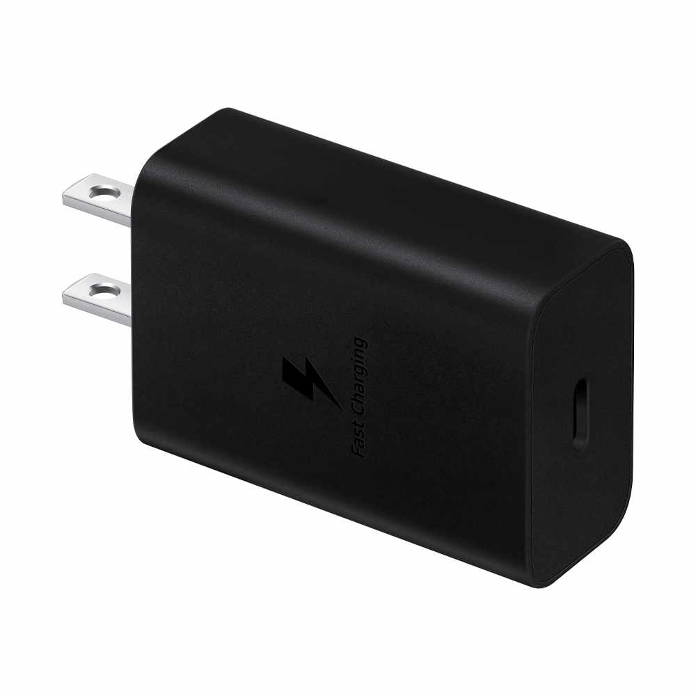 Samsung Wall Charger 15W with USB-C to USB-C Cable Black