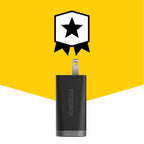 OtterBox Premium Pro Wall Charger 72W PD/PPS 2-Port USB-C & USB-A Black  w/ Foldable Prongs - GekkoTech