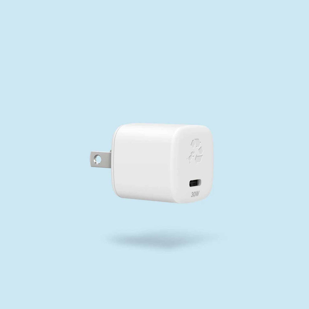 Nimble Wally SubNano Wall Charger 30W PD/PPS/GAN White