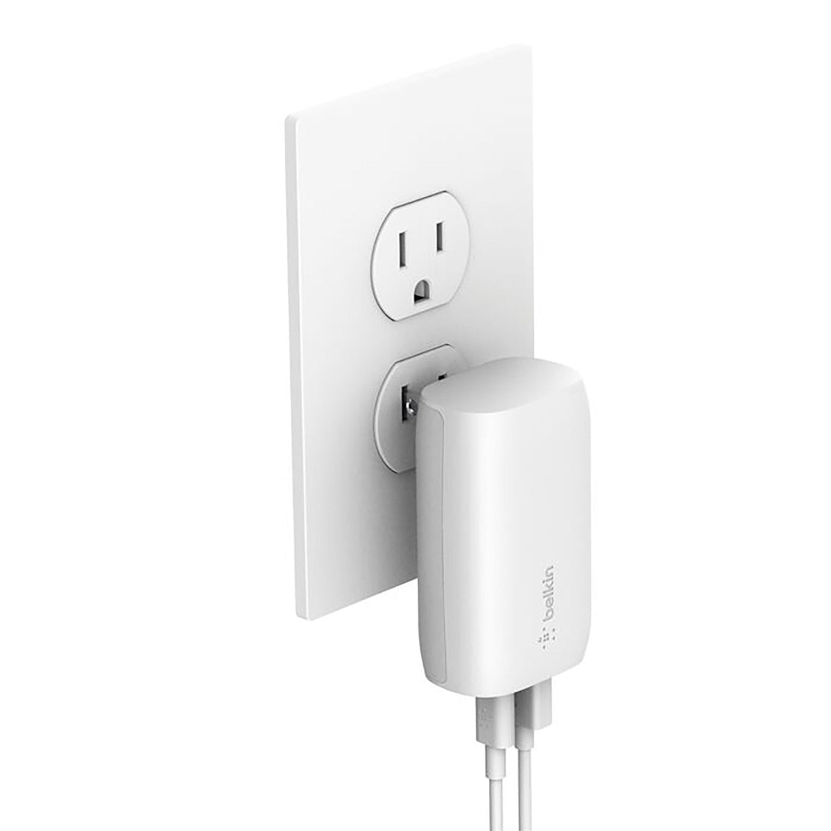 Belkin BoostCharge Wall Charger 37W PPS 2-Ports USB-C/ USB-A White