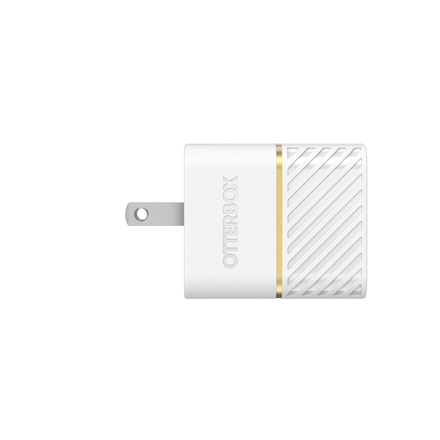 OtterBox Premium Wall Charger 30W GaN PD/PPS USB-C White w/Foldable Prongs - GekkoTech