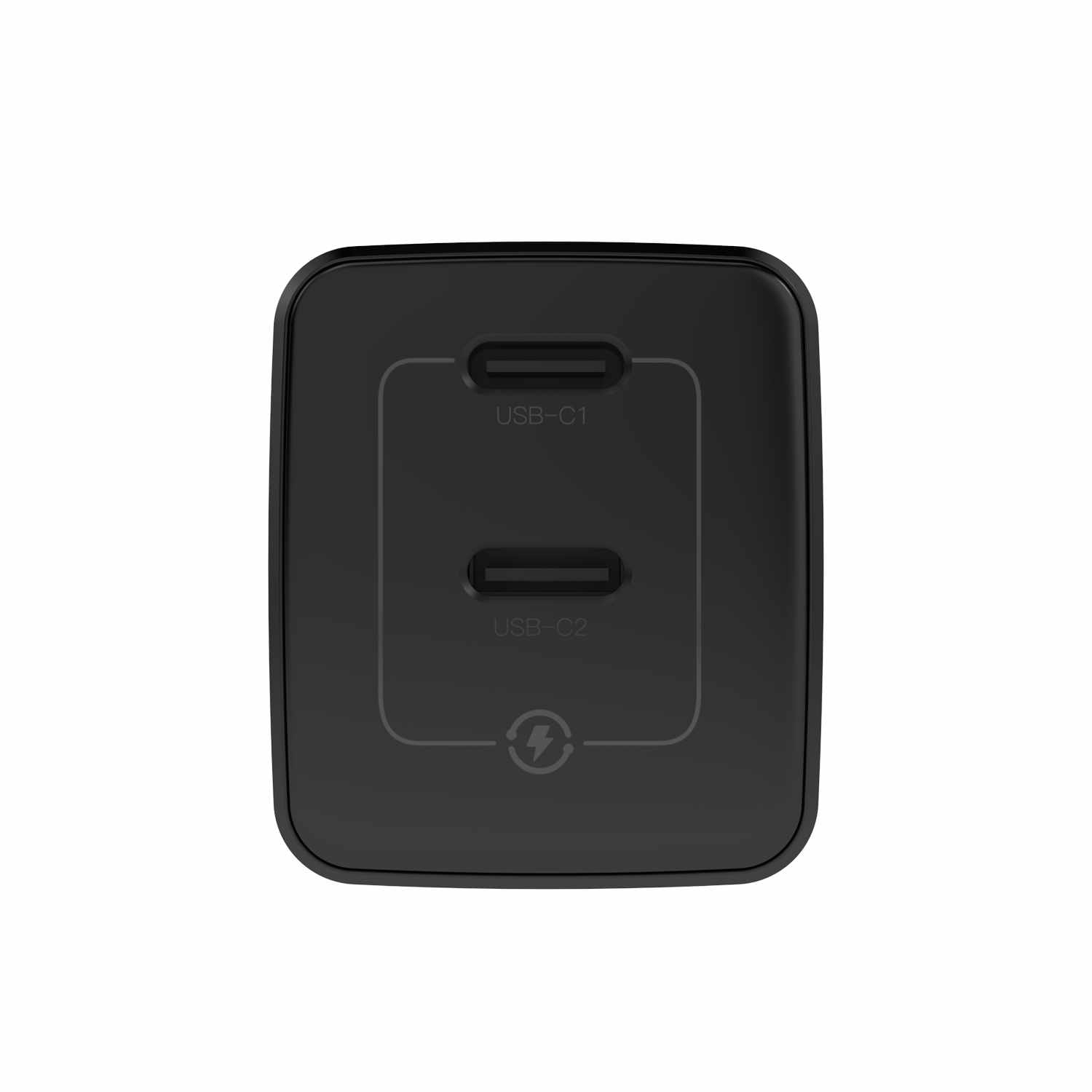 Blu Element Wall Charger Dual USB-C GaN 35W PD and PPS Black