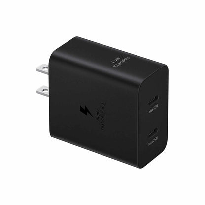 EPT5020XBEGCA Wall Charger 50W Duo USB-C Black