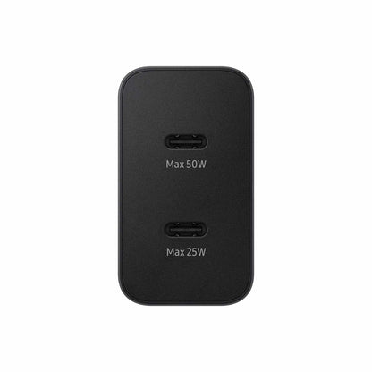 EPT5020XBEGCA Wall Charger 50W Duo USB-C Black