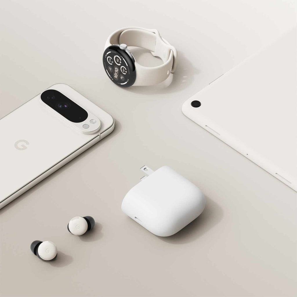 Google Wall Charger USB-C 45W Snow - GekkoTech