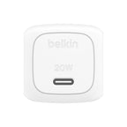 Belkin BoostCharge Compact Wall Charger 20W PD USB-C White