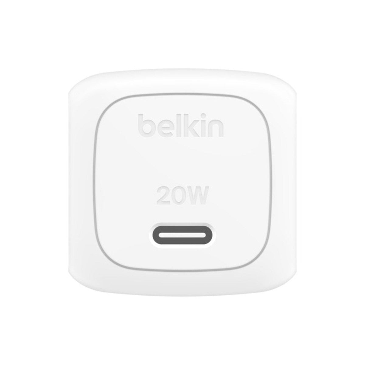Belkin BoostCharge Compact Wall Charger 20W PD USB-C White