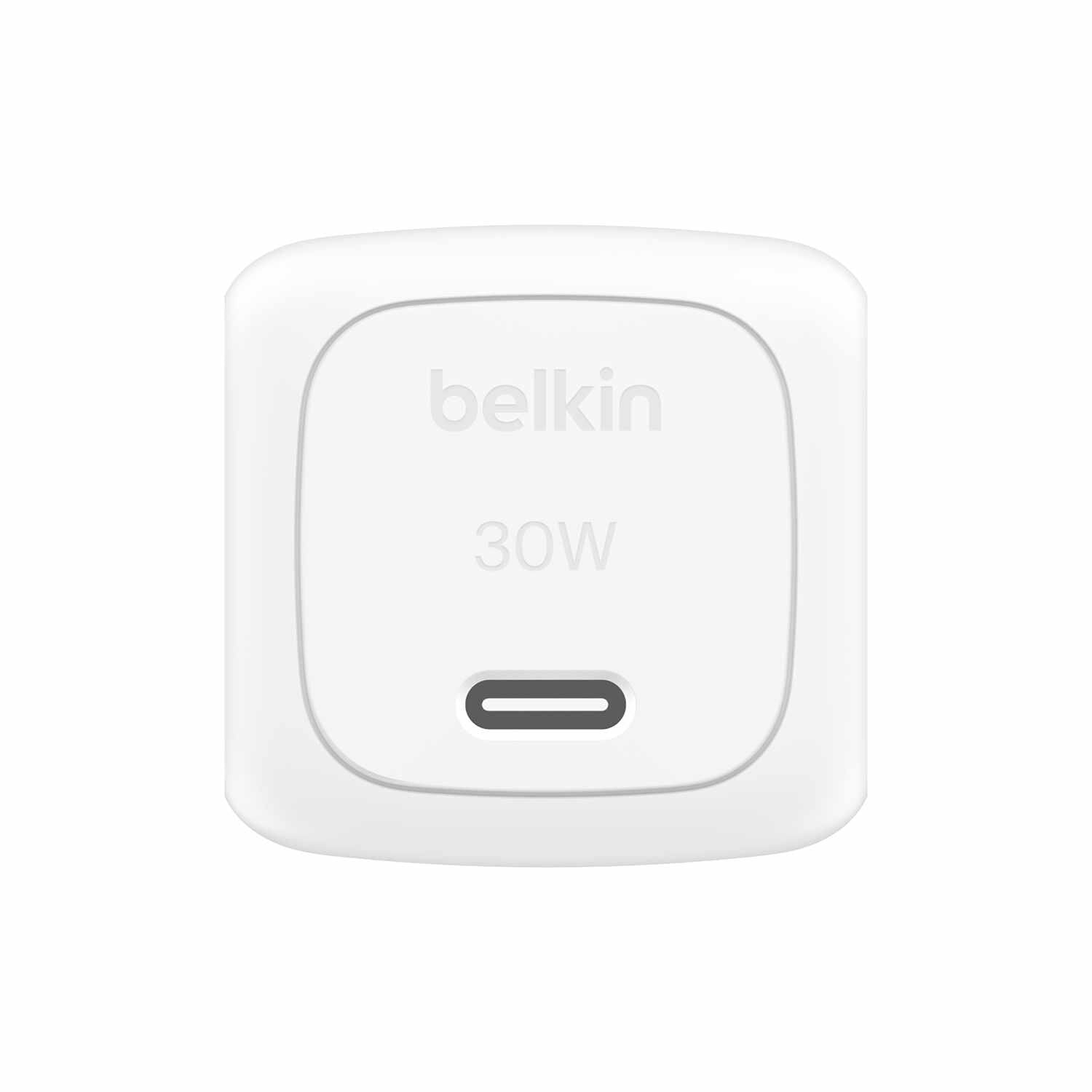 Belkin BoostCharge Compact Wall Charger 30W PPS USB-C White