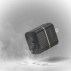 OtterBox Wall Charger 20W PD USB-C w/Foldable Prongs Black Shimmer