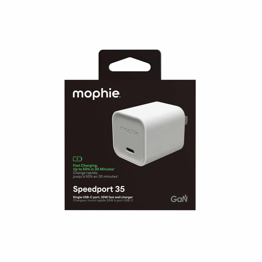 mophie Wall Charger 35W PD USB-C White - GekkoTech
