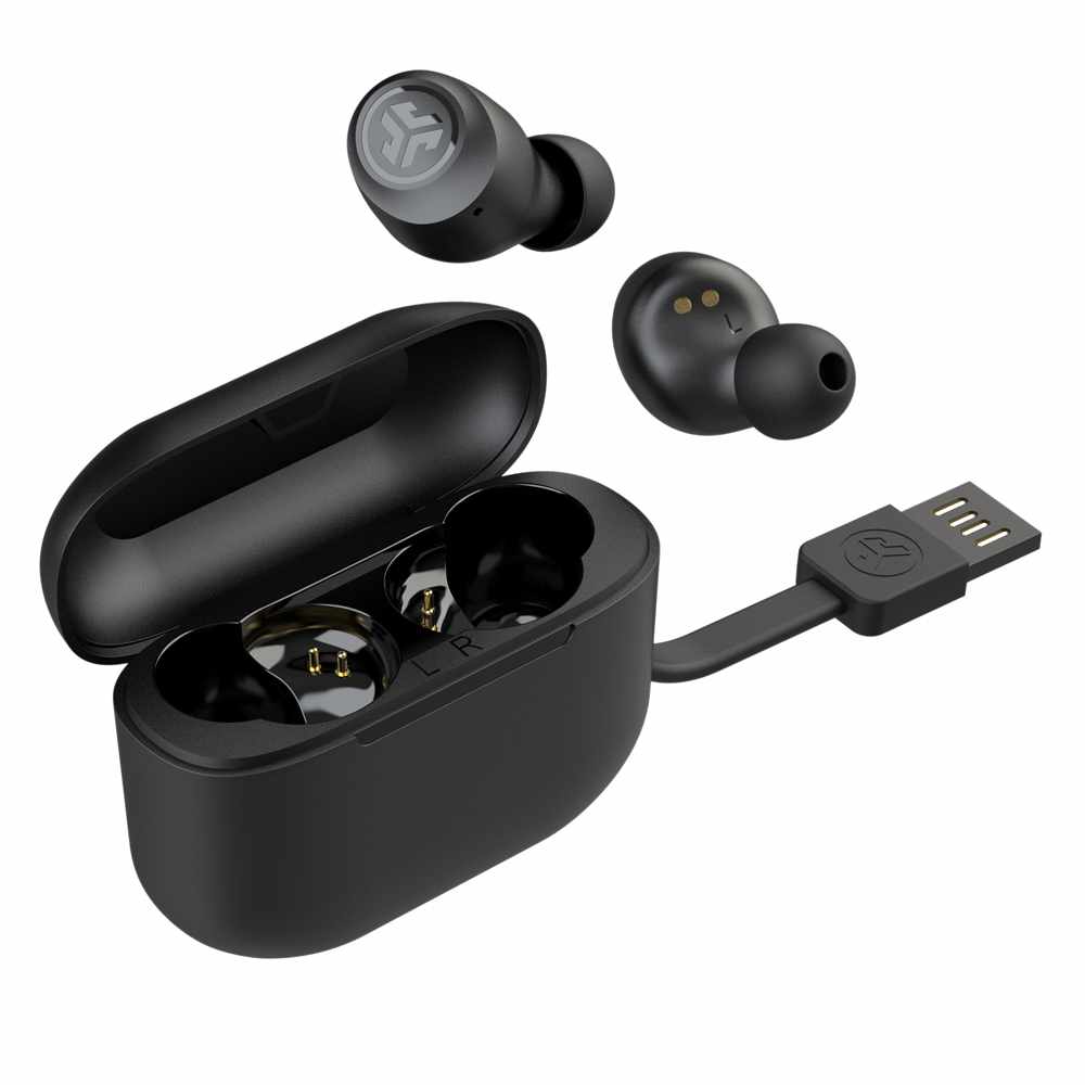 JLab Go Air Pop True Wireless Headphones Black - GekkoTech
