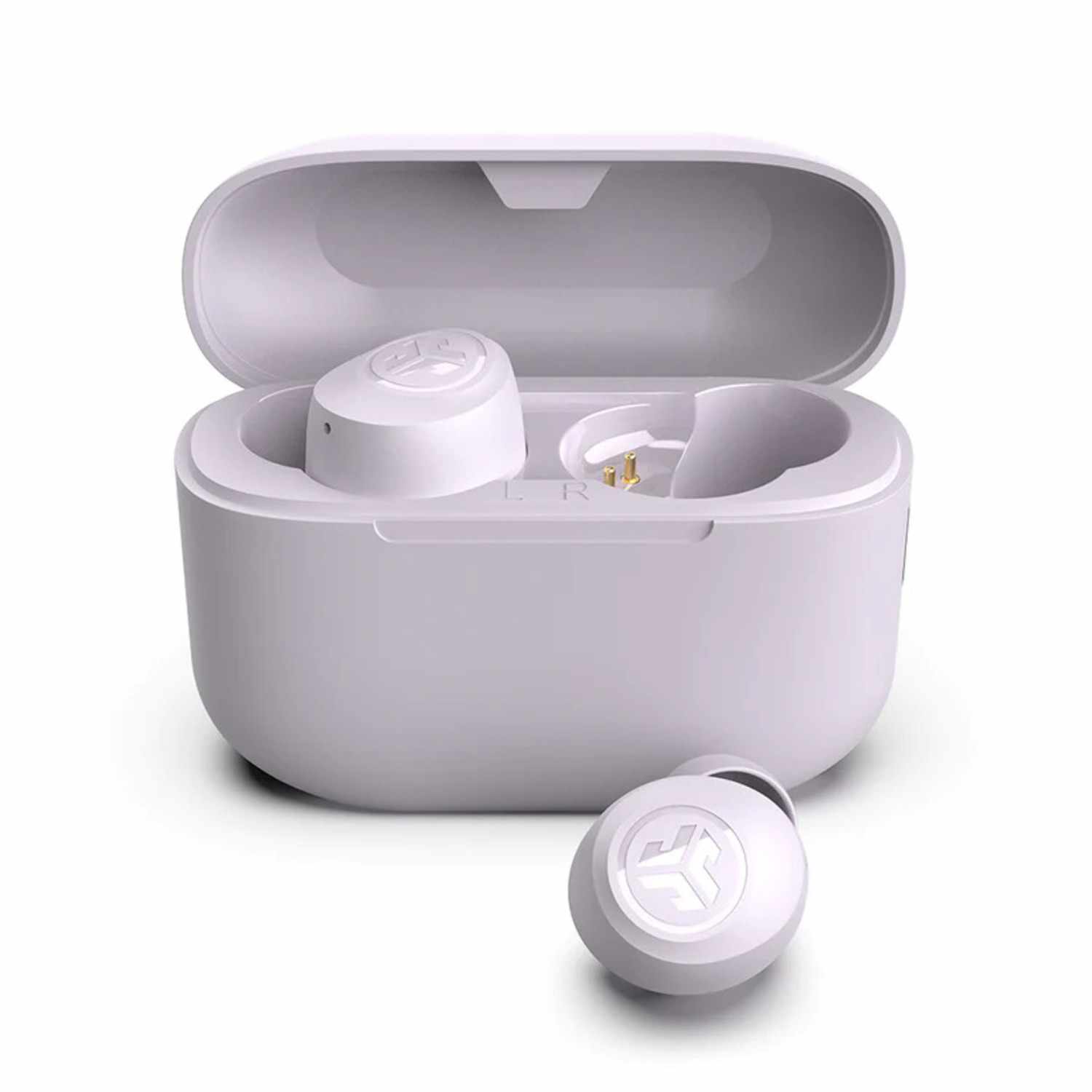 JLab Go Air Pop True Wireless Headphones Lilac