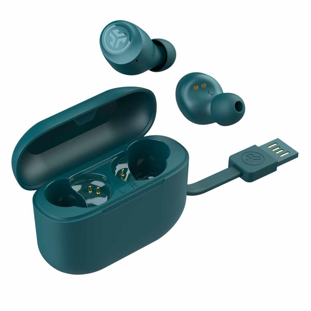 JLab Go Air Pop True Wireless Headphones Teal - GekkoTech