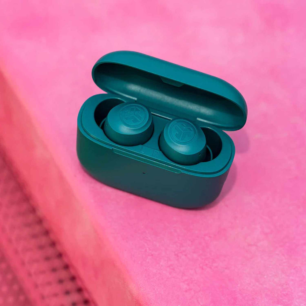 JLab Go Air Pop True Wireless Headphones Teal - GekkoTech
