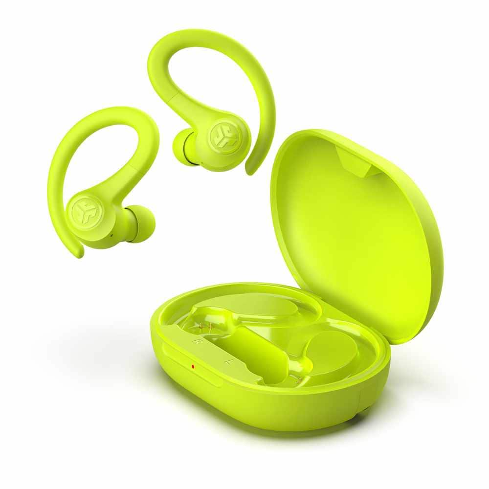 JLab Go Air Sport True Wireless Earbuds Neon Yellow - GekkoTech