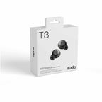 Sudio T3 Wireless Earbuds Black