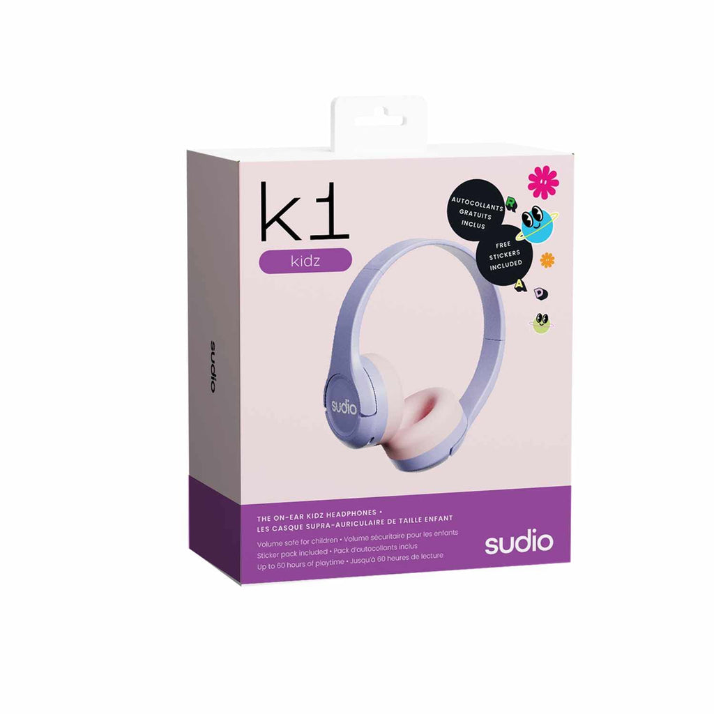 Sudio K1 Wireless Headphones Purple - GekkoTech