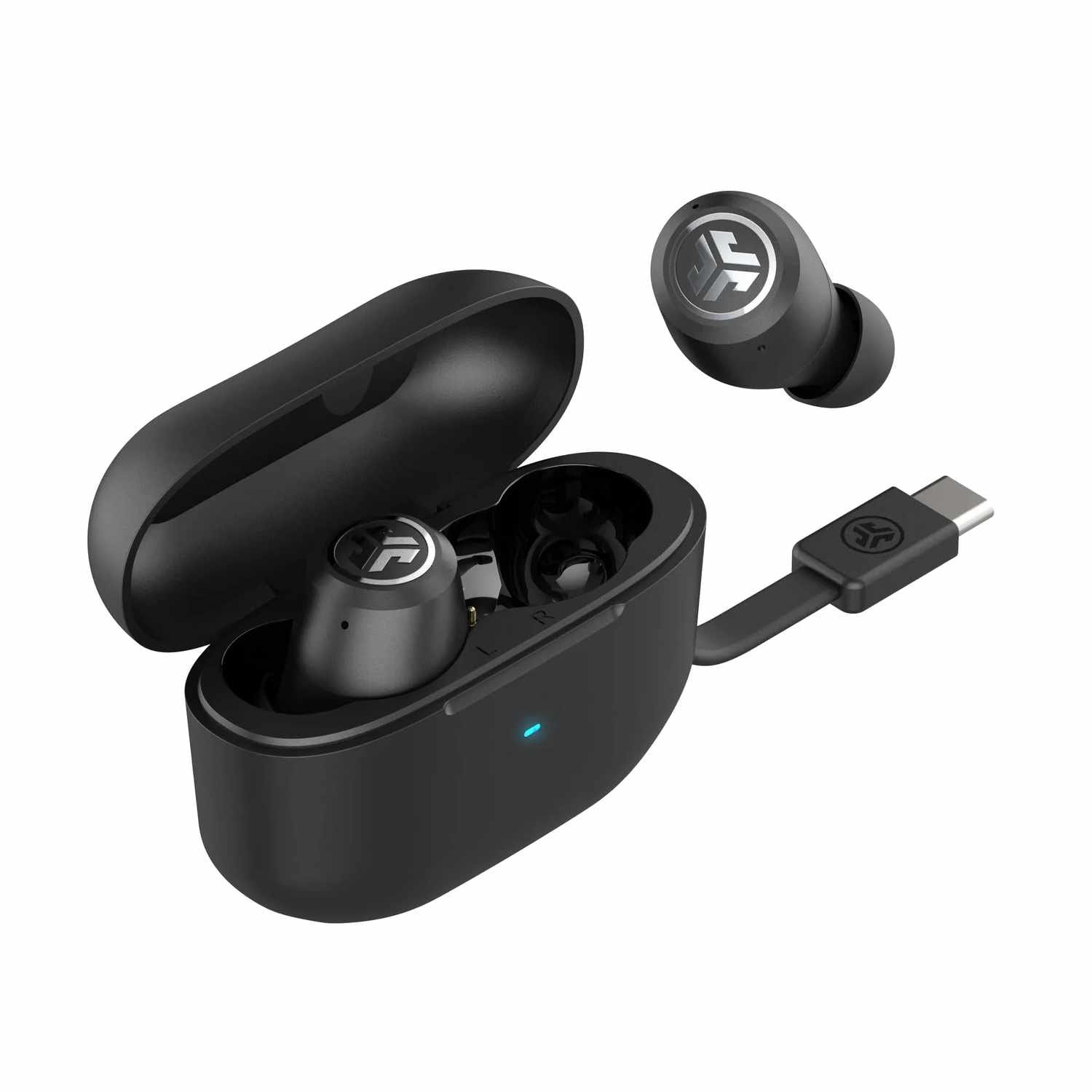 JLab JBuds Earbuds Black with Active Noise Cancellation 3 - GekkoTech