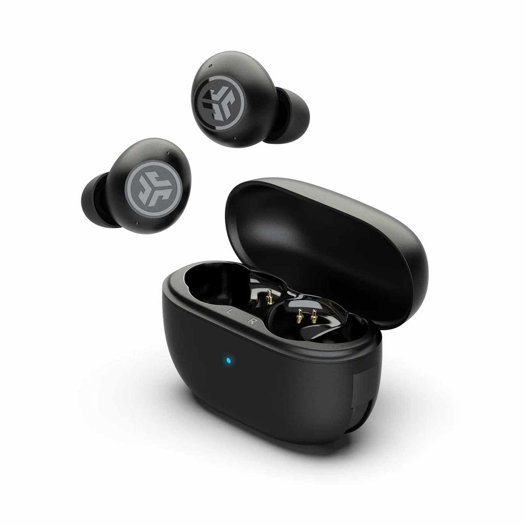 JLab Go Pop True Wireless Earbuds with Active Noise Cancellation Black - GekkoTech