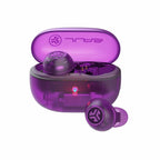 JLab Go Pop True Wireless Earbuds with Active Noise Cancellation Transparent Purple - GekkoTech