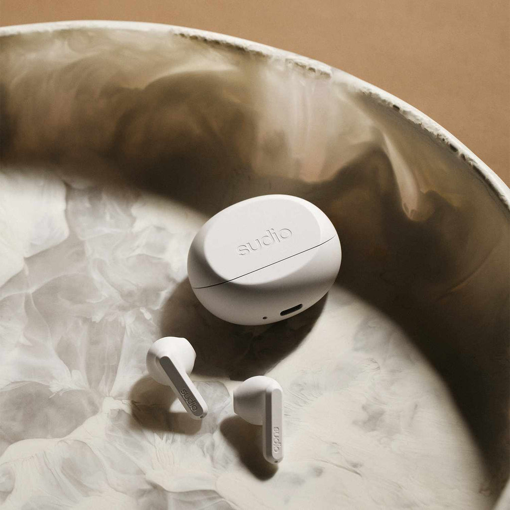 Sudio A3 True Wireless Earbuds White - GekkoTech