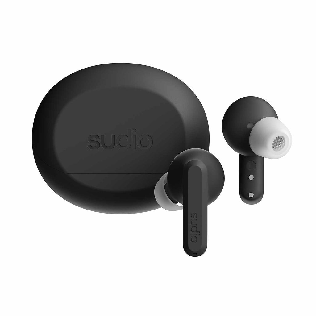 Sudio A3 Pro ANC Wireless Earbuds Black - GekkoTech