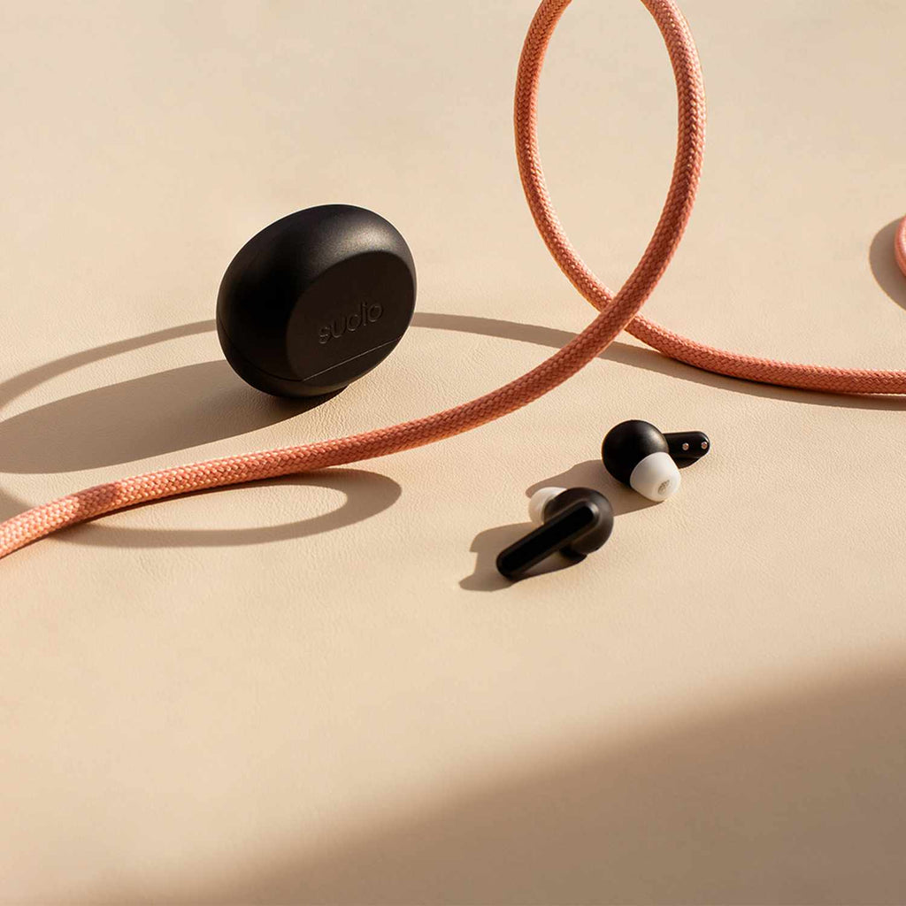 Sudio A3 Pro ANC Wireless Earbuds Black - GekkoTech