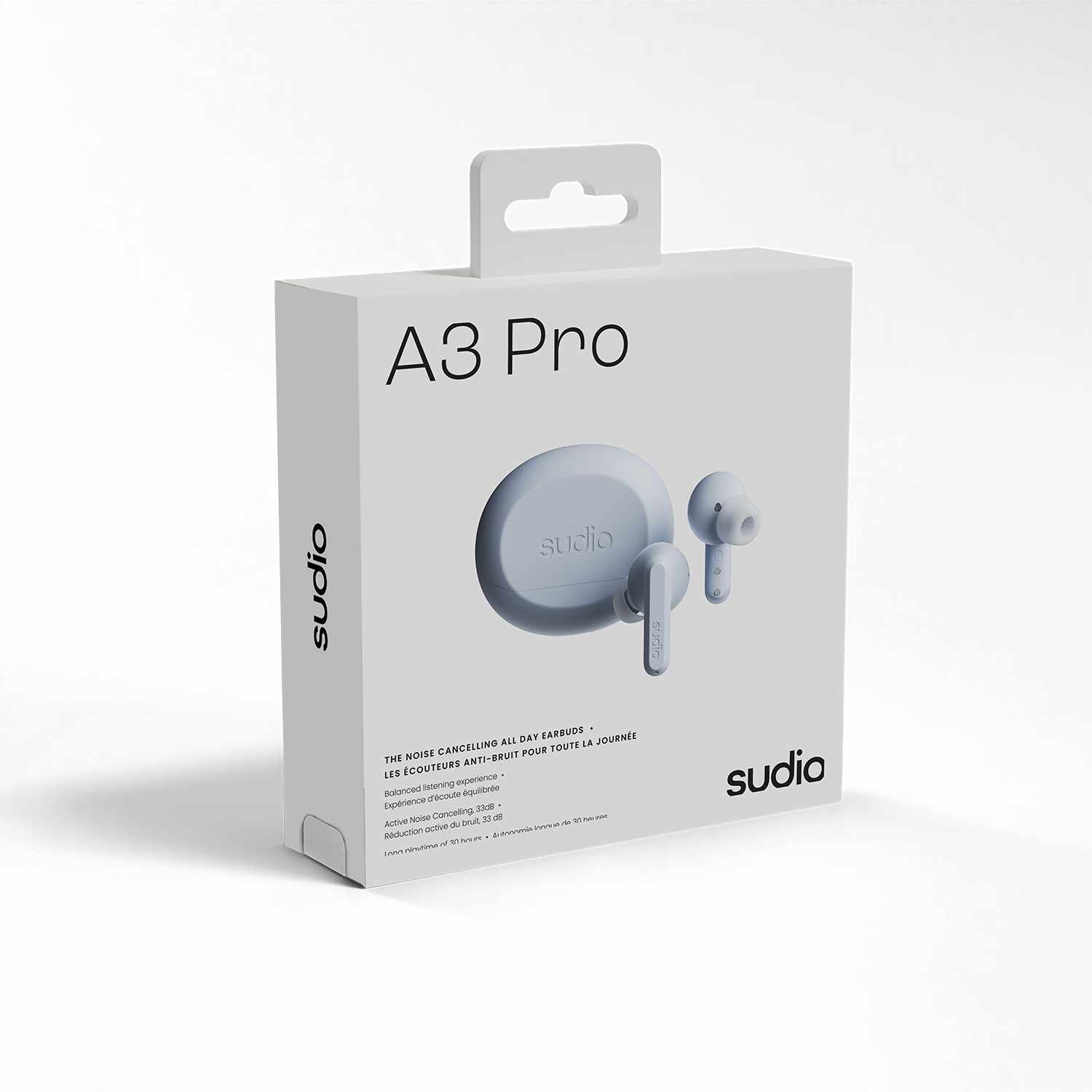 Sudio A3 Pro ANC Wireless Earbuds Blue - GekkoTech