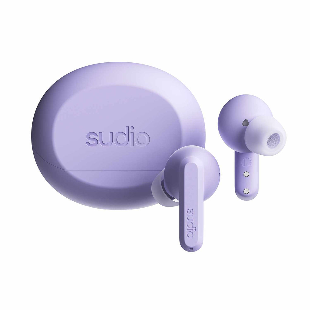 Sudio A3 Pro ANC Wireless Earbuds Purple - GekkoTech