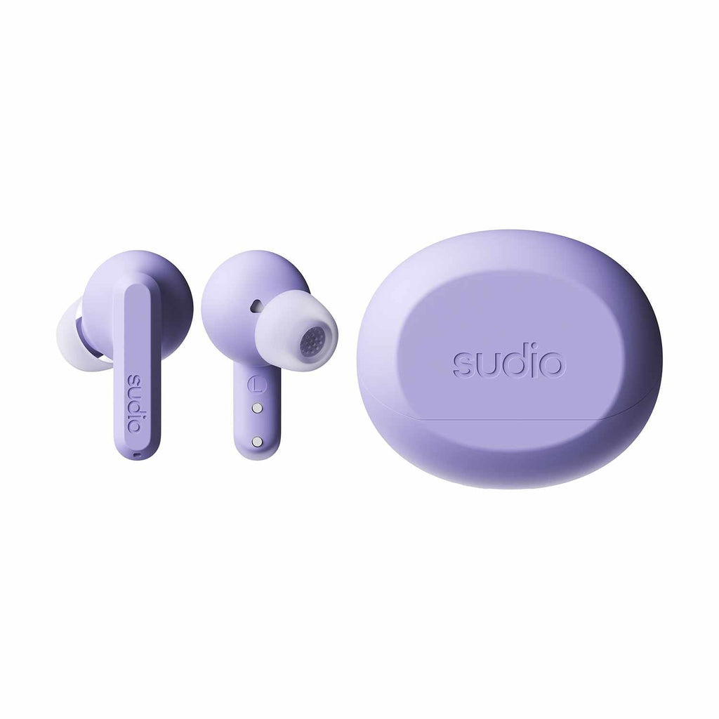 Sudio A3 Pro ANC Wireless Earbuds Purple - GekkoTech