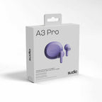 Sudio A3 Pro ANC Wireless Earbuds Purple - GekkoTech