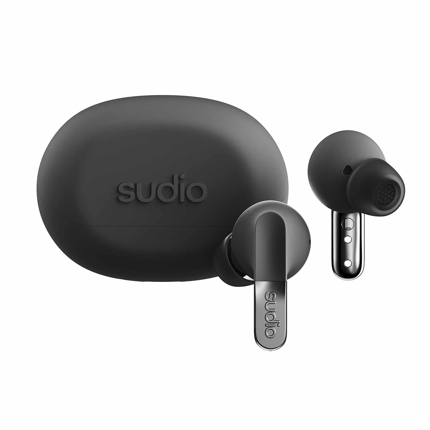 Sudio N3 Pro ANC Wireless Earbuds Black - GekkoTech