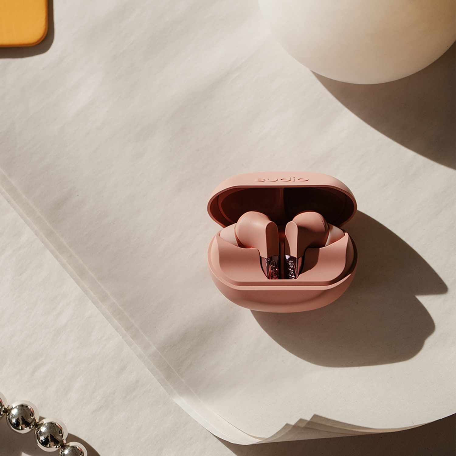 Sudio N3 Pro ANC Wireless Earbuds Pink