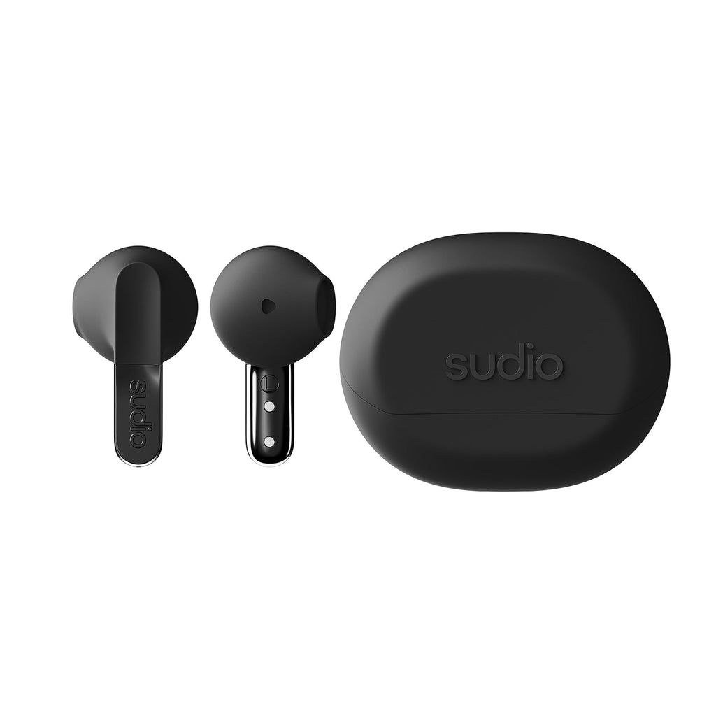 Sudio N3 Wireless Earbuds Black - GekkoTech