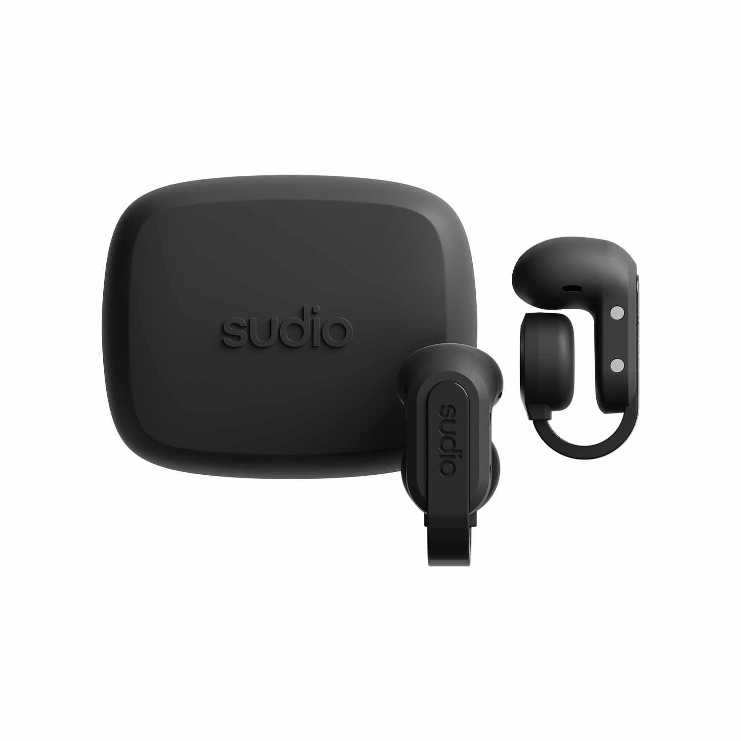 Sudio B3 Open Air Earbuds Black - GekkoTech