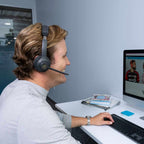 JLab Go Work Gen2 Wireless or Wired On-Ear Headphones Black - GekkoTech