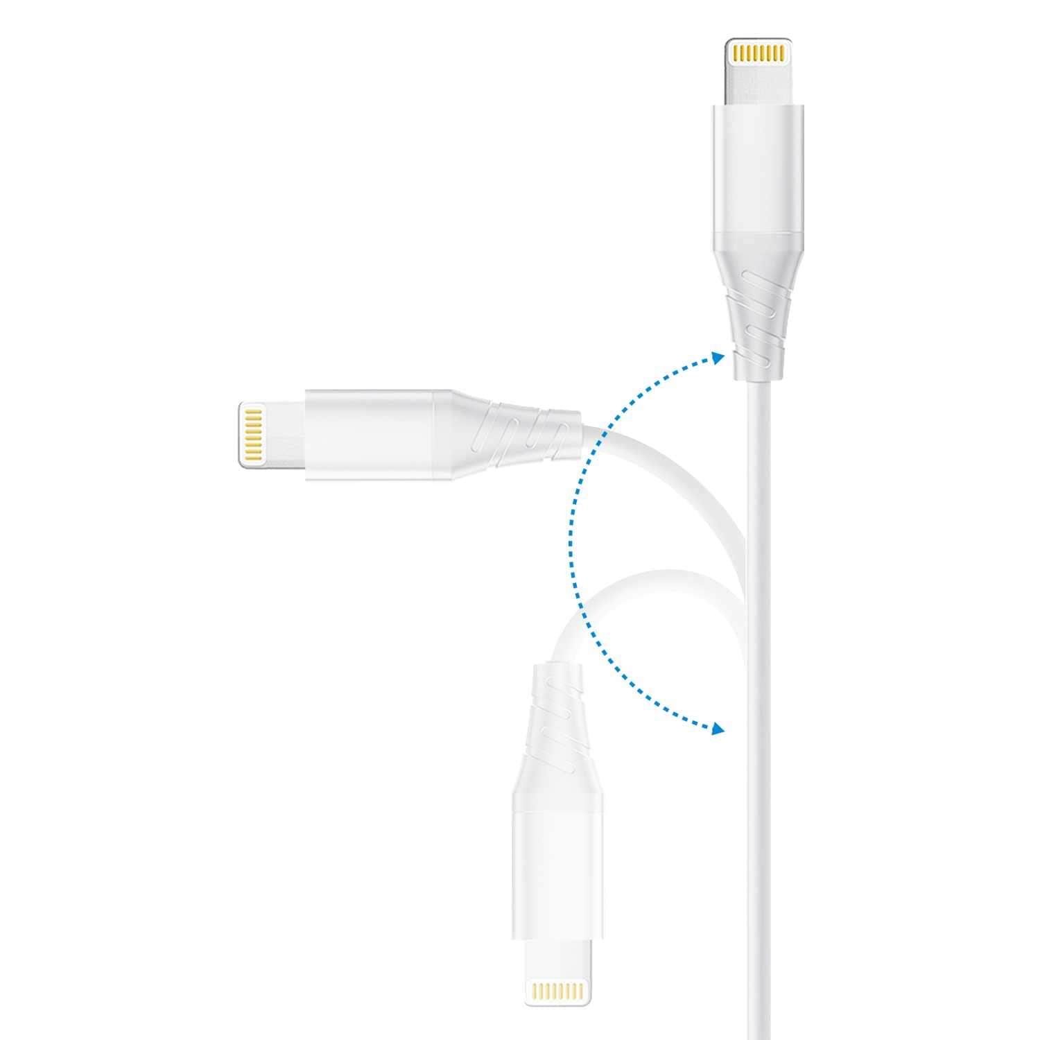 Helix/Retrak Helix Eco Lightning Earbuds White