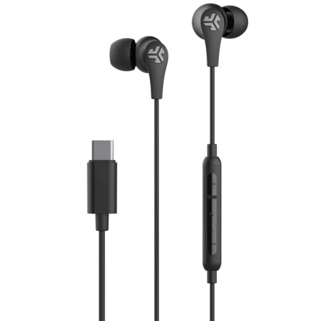 JLab JBuds Pro Wired Earbuds USB-C Black - GekkoTech