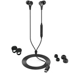JLab JBuds Pro Wired Earbuds USB-C Black - GekkoTech