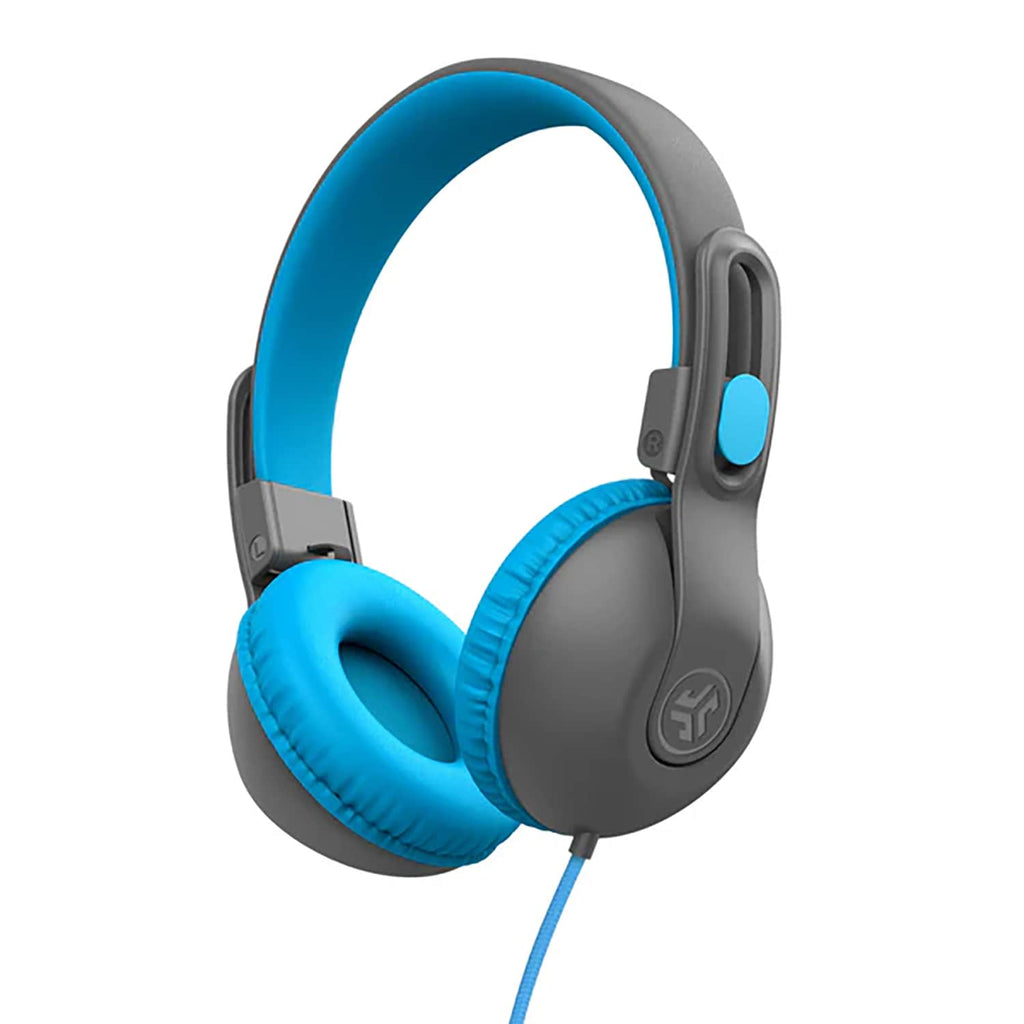 JLab JBuddies Studio 2 Wired Headphones Blue/Gray - GekkoTech