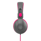 JLab JBuddies Studio 2 Wired Headphones Gray/Pink - GekkoTech