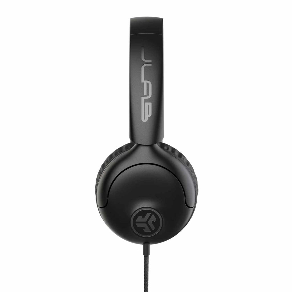 JLab Studio 2 Wired On-Ear Headphones Black