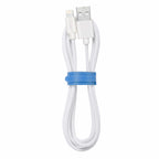 Blu Element Braided Charge/Sync Lightning to USB-A Cable 4ft White - GekkoTech