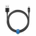 Blu Element Braided Charge/Sync USB-C to USB-A Cable 4ftZebra - GekkoTech