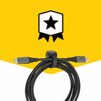 OtterBox Premium Pro Charge/Sync USB-C to USB-C Power Delivery Cable 6ft Haunted Hour (Black) - GekkoTech